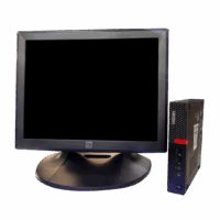 Touch Elo 15″ – Tiny Lenovo M710q – Intel Core i3 6ta – 8GB – 256SSD
