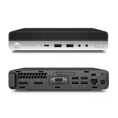 HP EliteDesk 800 G4 MINI Core i5 8th · DDR4 8GB · 256SSD · 19″ - Image 4