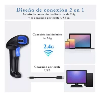 Lector de Código de Barras, Inalámbrico, Recargable - Image 8